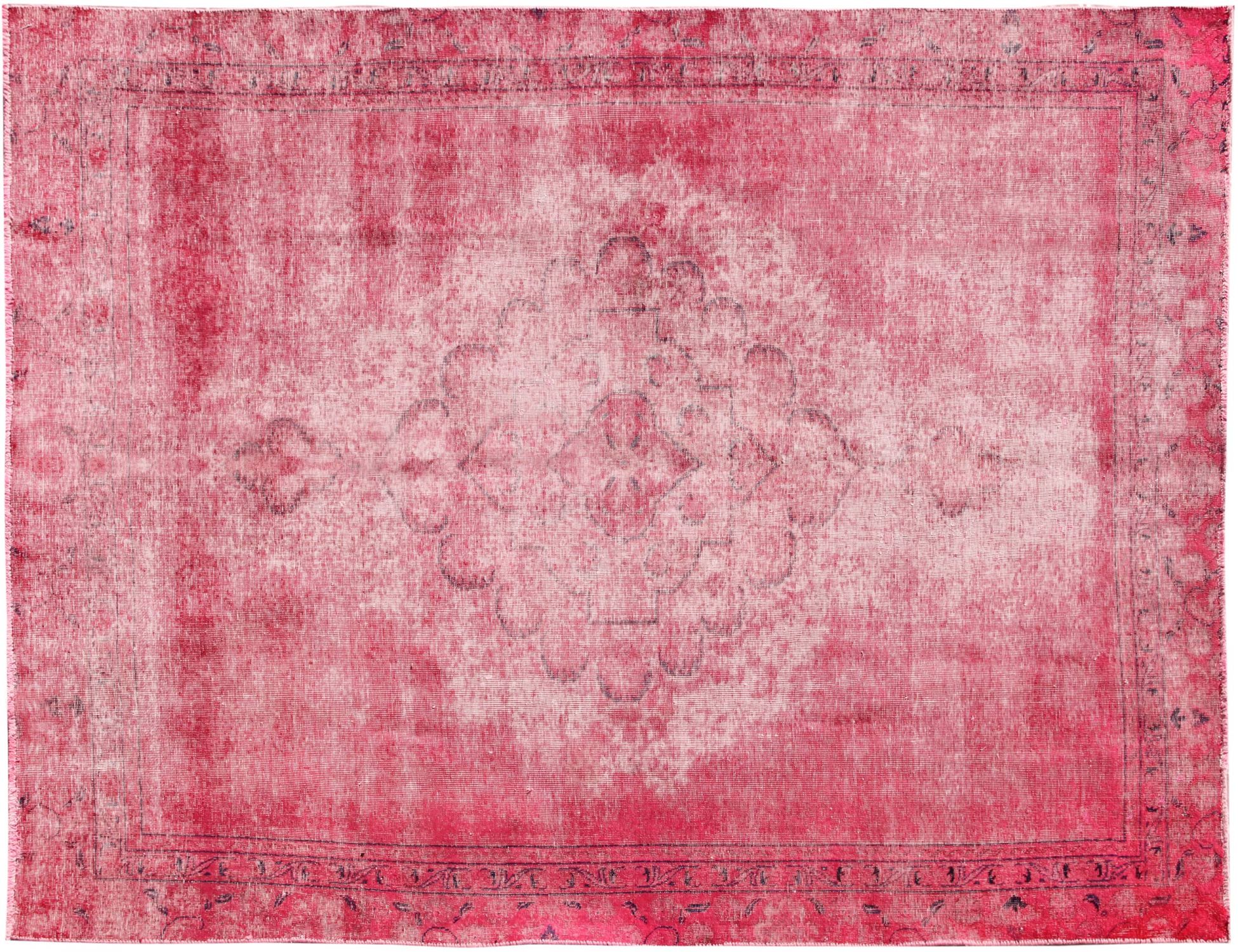 Tappeto vintage persiano  rosa <br/>300 x 213 cm