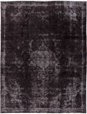 Persischer Vintage Teppich 233 x 153 schwarz