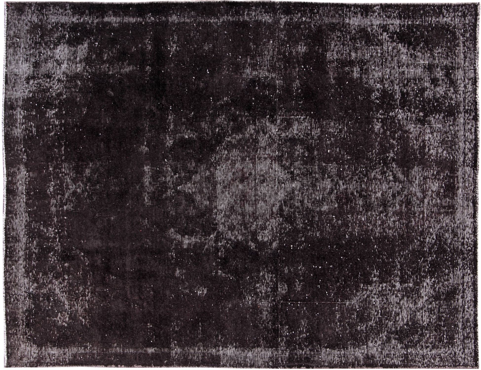 Tappeto vintage persiano  nero <br/>233 x 153 cm