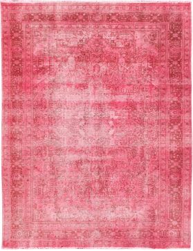 Persisk vintage teppe 295 x 200 rosa