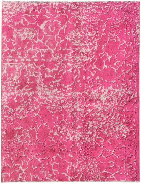 Alfombra persa vintage 159 x 131 rosa