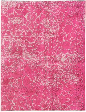 Tapis Persan vintage 159 x 131 rose