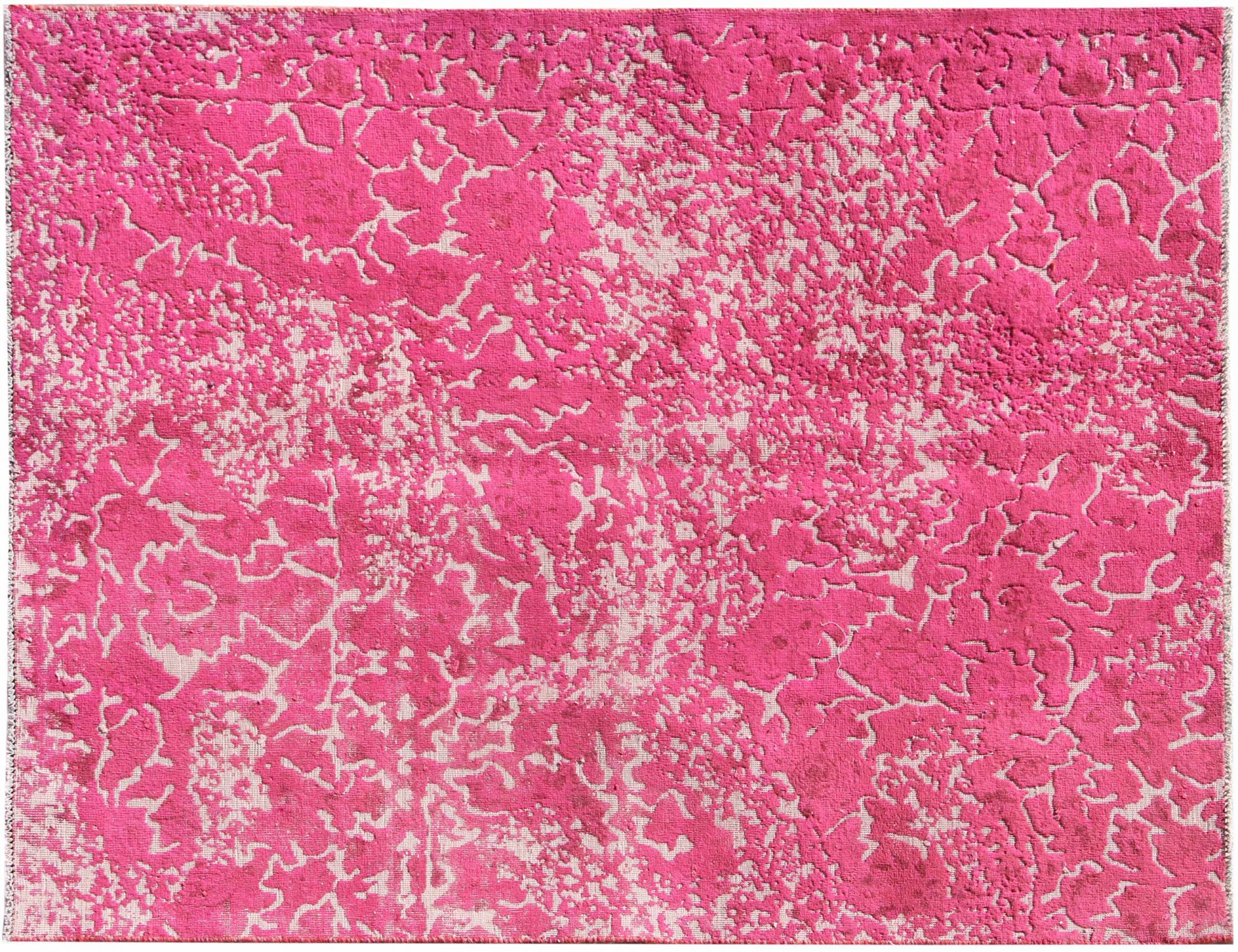 Tappeto vintage persiano  rosa <br/>159 x 131 cm