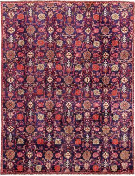 Retro Rug 286 x 208 blue