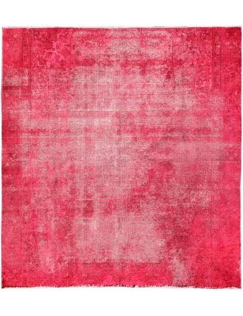 Rot Persien Persischer Vintage Teppich 248 x 226 cm