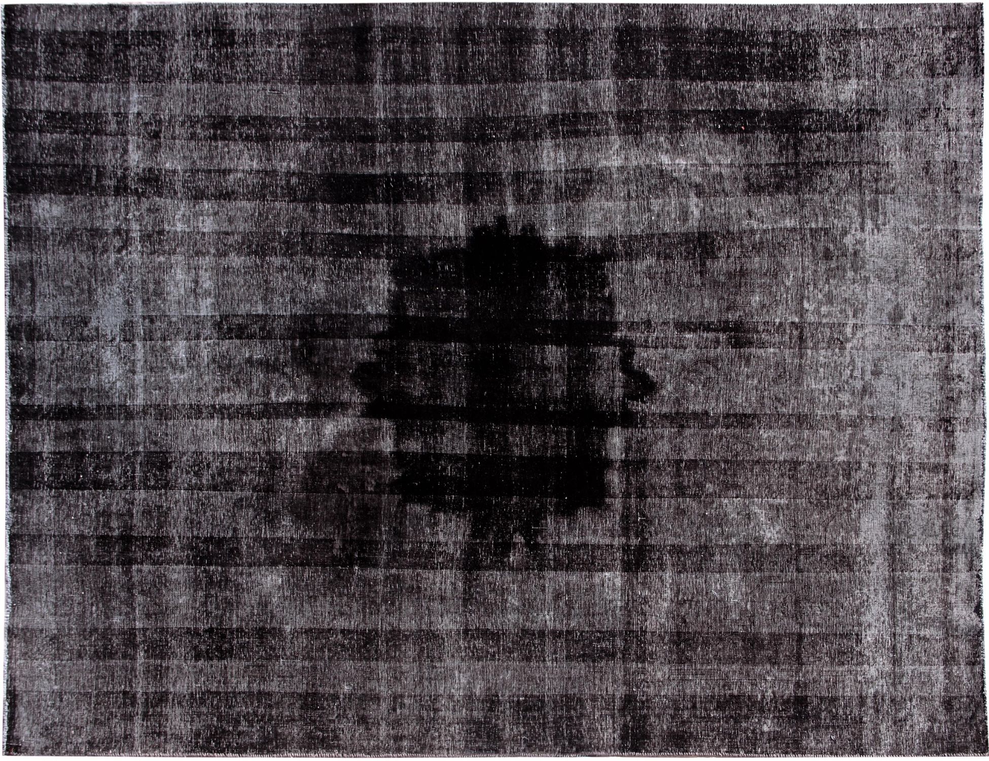 Persischer Vintage Teppich  schwarz <br/>343 x 235 cm