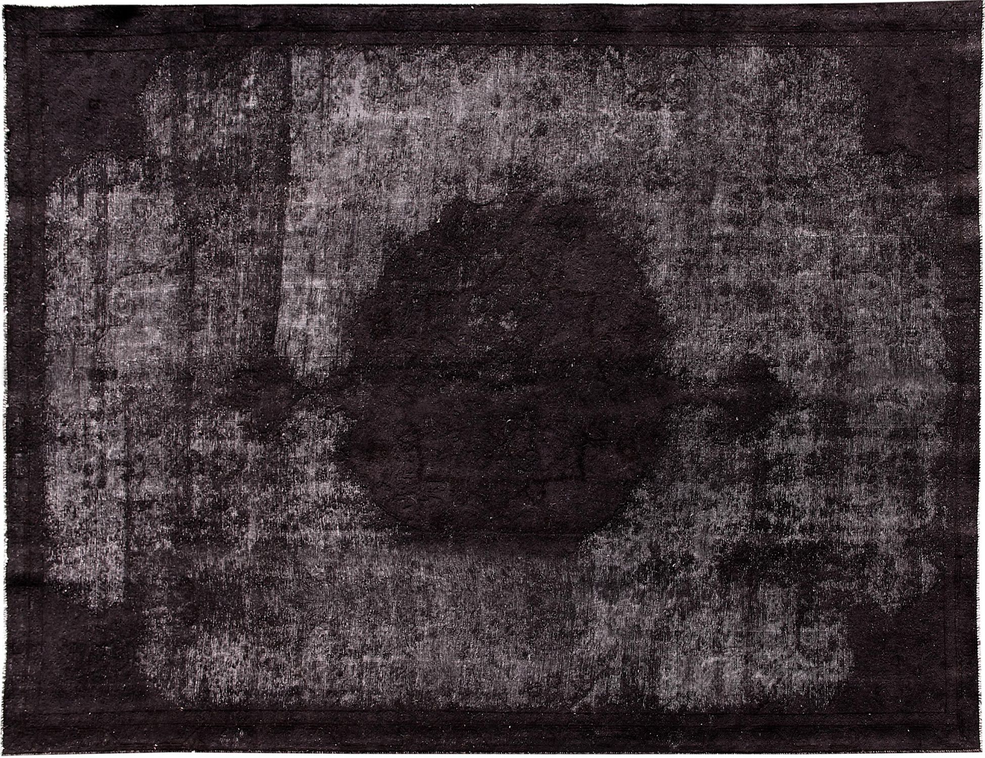 Tappeto vintage persiano  nero <br/>308 x 205 cm