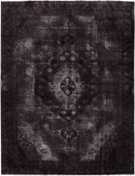Persischer Vintage Teppich 297 x 186 schwarz