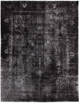 Persischer Vintage Teppich 333 x 244 schwarz