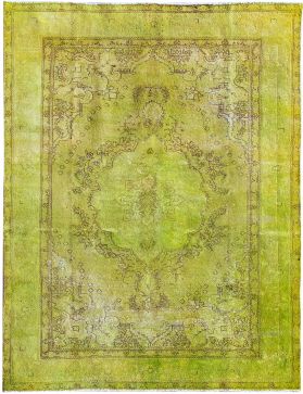 Alfombra persa vintage 295 x 186 verde
