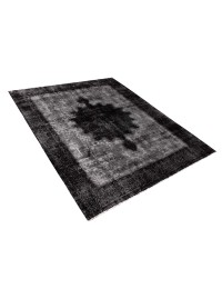 Black Persia Persian Vintage Carpet 376 x 277 cm - view 2