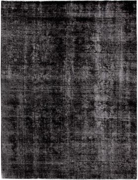 Persischer Vintage Teppich 370 x 293 schwarz