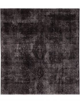 Persisk vintage matta 234 x 204 svart