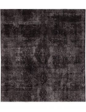 Tappeto vintage persiano  nero <br/>234 x 204 cm