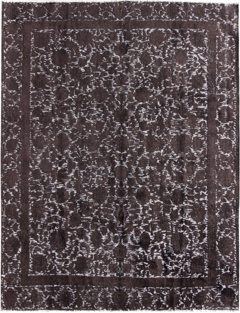 Grau Persien Persischer Vintage Teppich 316 x 270 cm