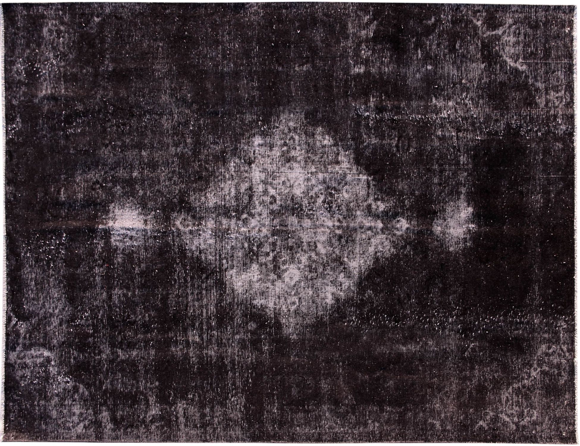 Persischer Vintage Teppich  schwarz <br/>288 x 208 cm