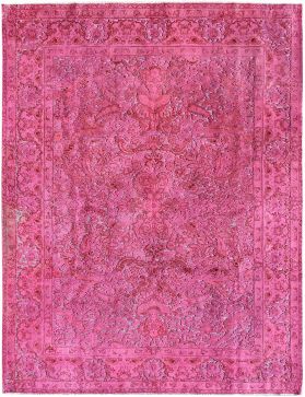 Persischer Vintage Teppich 310 x 220 rosa