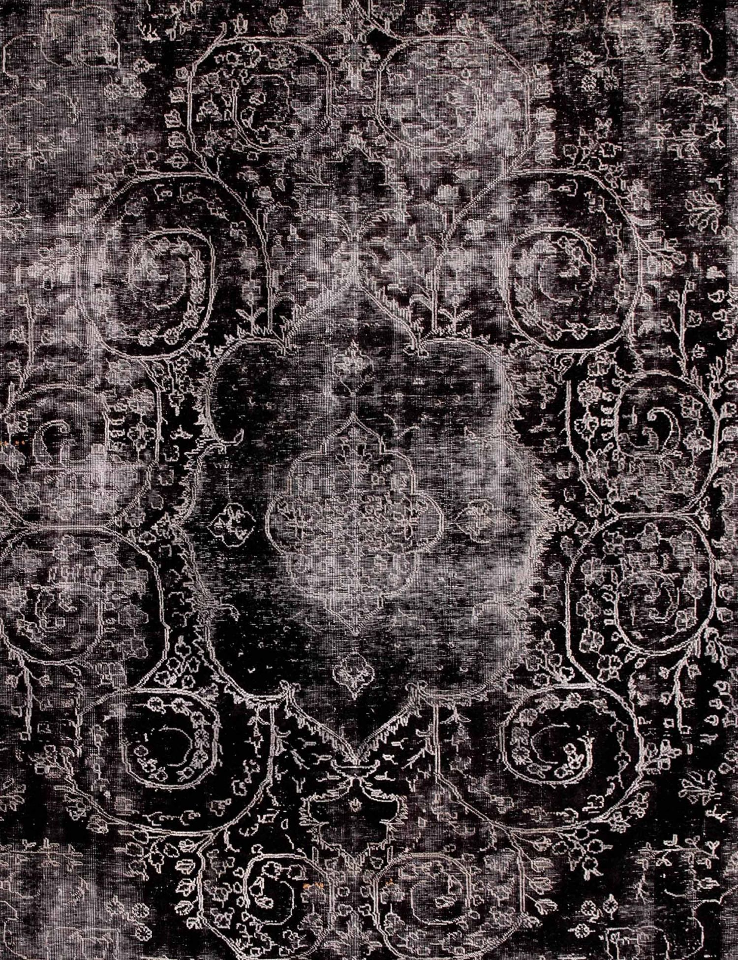 Tappeto vintage persiano  nero <br/>358 x 271 cm