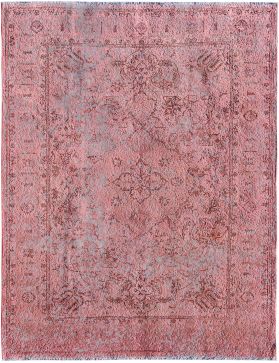 Persischer Vintage Teppich 300 x 194 rosa