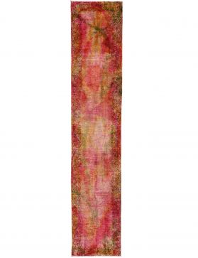 Persisk vintage teppe 380 x 77 oransje
