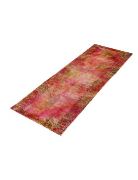 Orange Persien Persisk vintage matta  380 x 77 cm