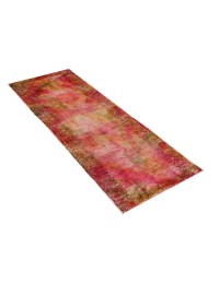 Orange Persien Persisk vintage matta  380 x 77 cm