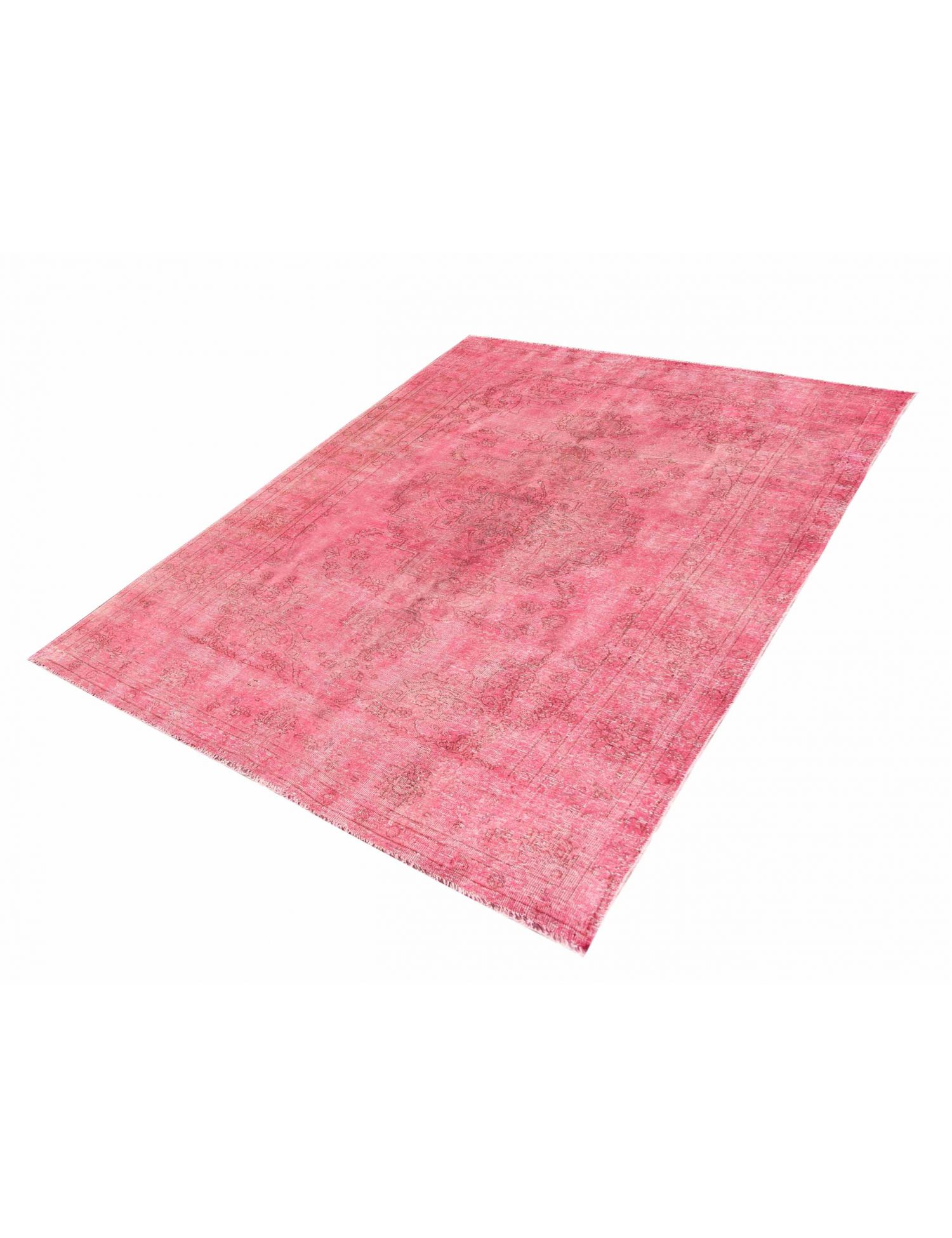 Persischer Vintage Teppich  rosa <br/>300 x 196 cm