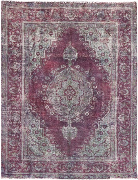Grün Persien Persischer Vintage Teppich 300 x 190 cm