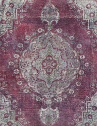 Green Persia Persian Vintage Carpet 300 x 190 cm - view 4