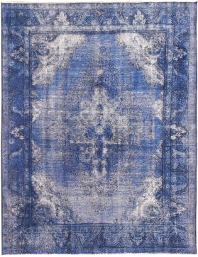 Tappeto vintage persiano 323 x 235 blu