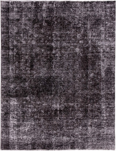 Schwarz Persien Persischer Vintage Teppich 327 x 233 cm