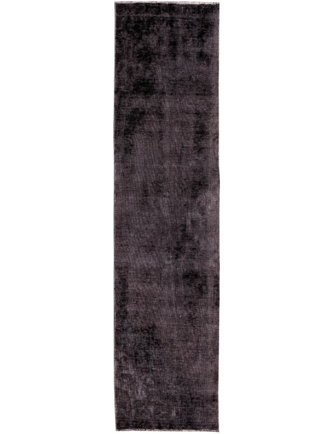 Grau Persien Persischer Vintage Teppich 329 x 86 cm