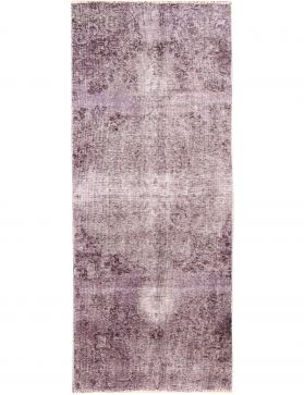 Alfombra persa vintage 220 x 96 gris