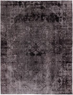 Persischer Vintage Teppich 276 x 222 schwarz