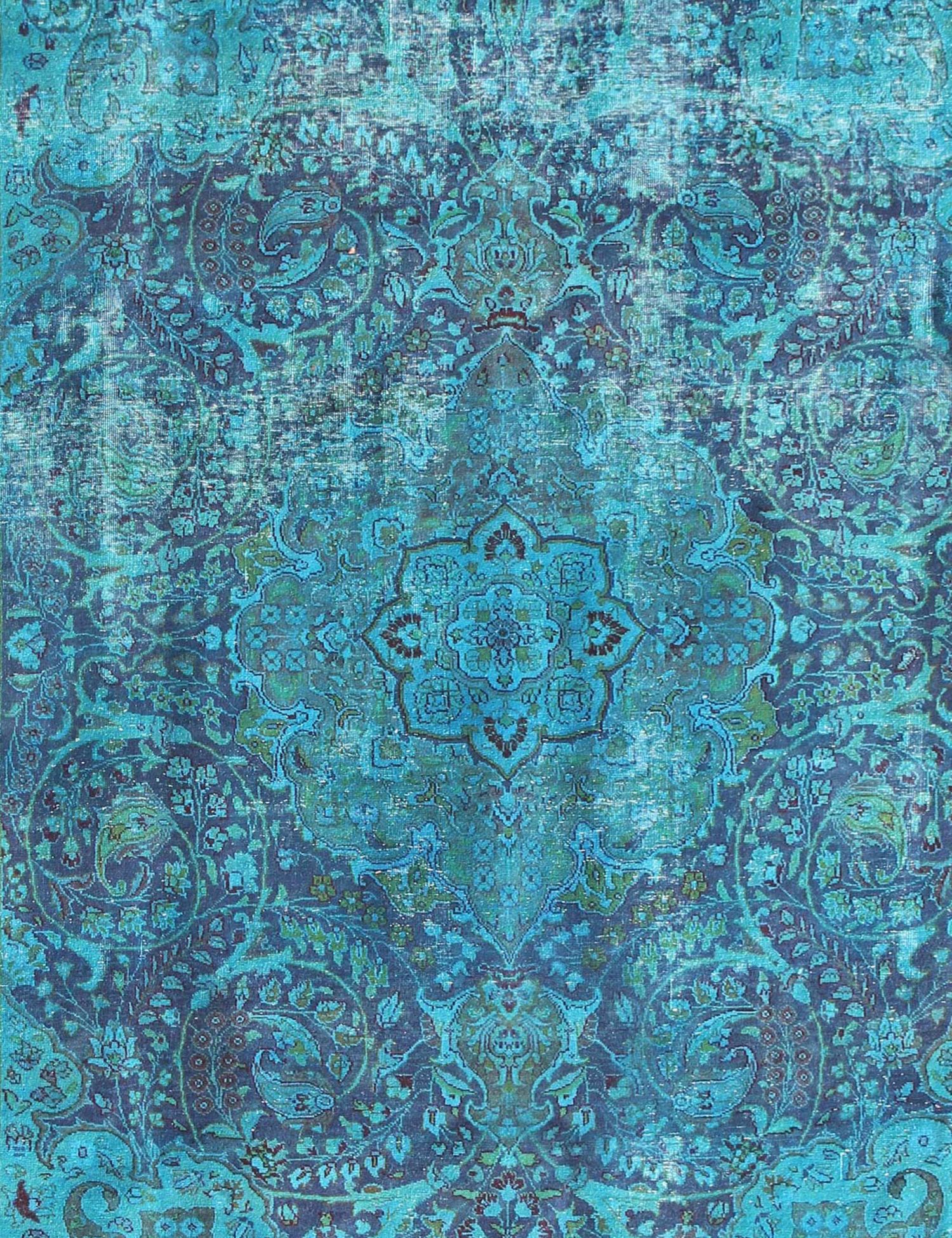 Tapis Persan Retro  turquoise <br/>336 x 246 cm
