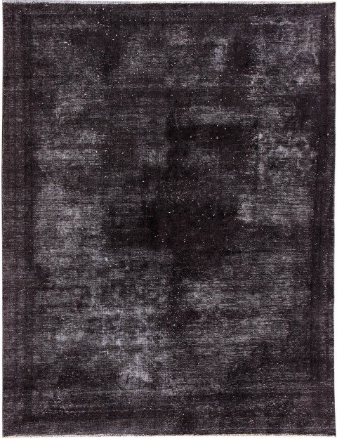 Schwarz Persien Persischer Vintage Teppich  300 x 230 cm