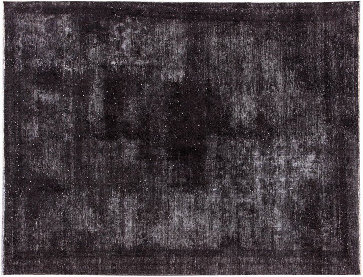 Sort Persien Persisk Vintagetæppe 300 x 230 cm