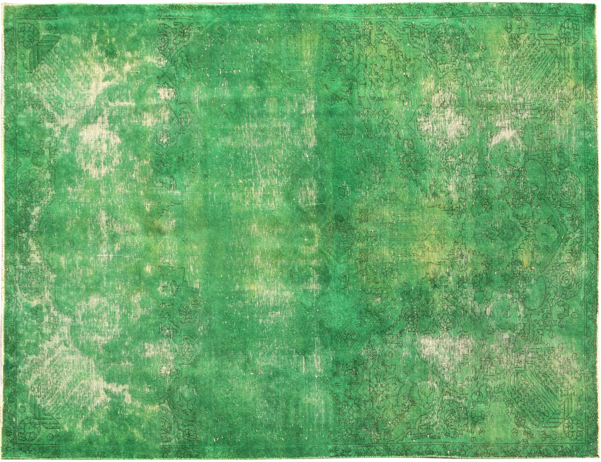Tappeto vintage persiano  verde <br/>280 x 180 cm