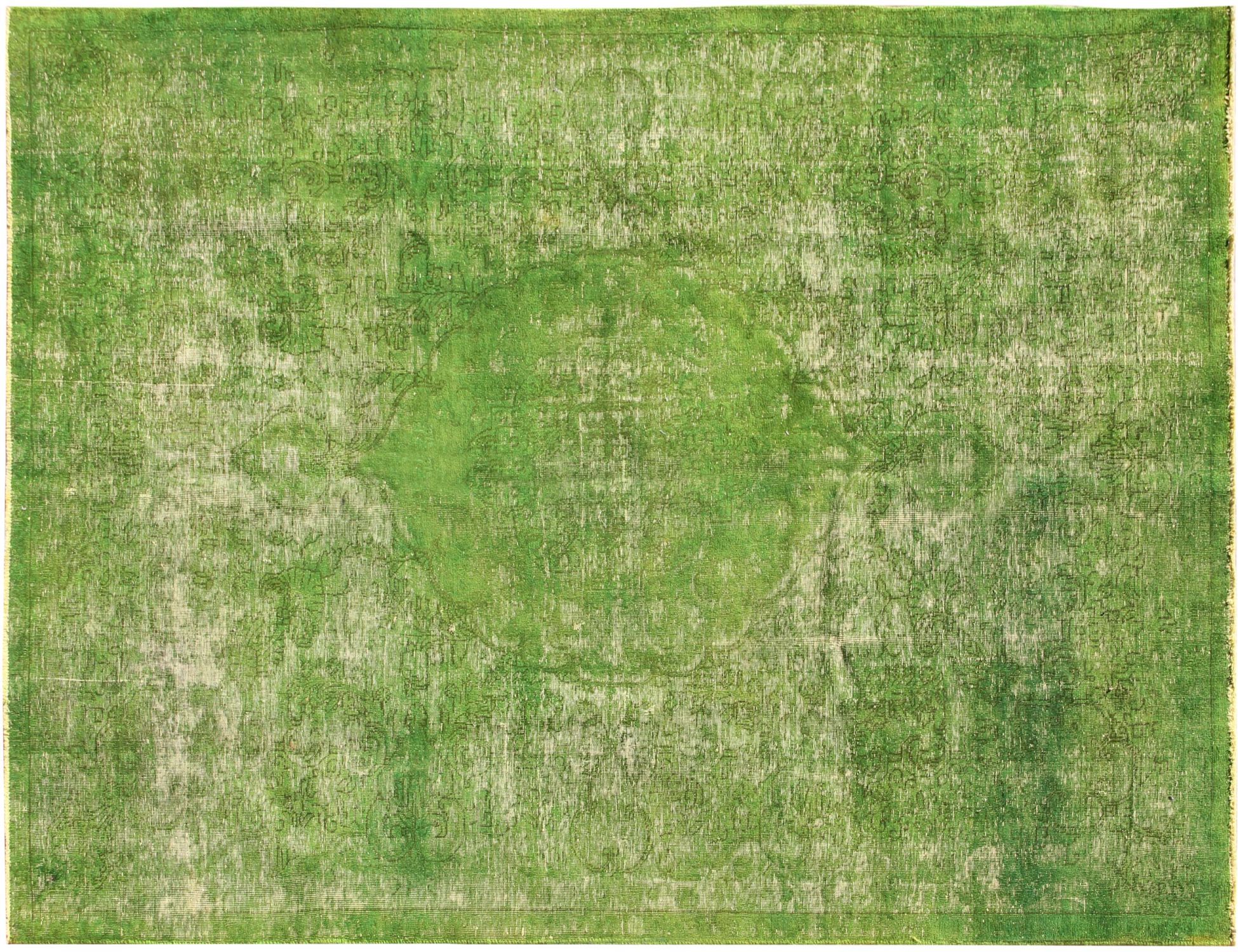 Tappeto vintage persiano  verde <br/>310 x 187 cm