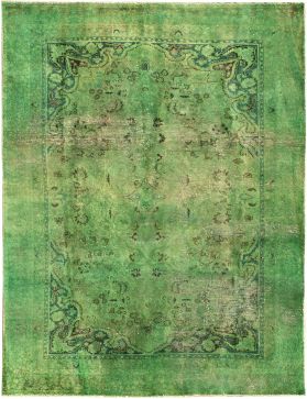Tappeto vintage persiano  verde <br/>267 x 177 cm