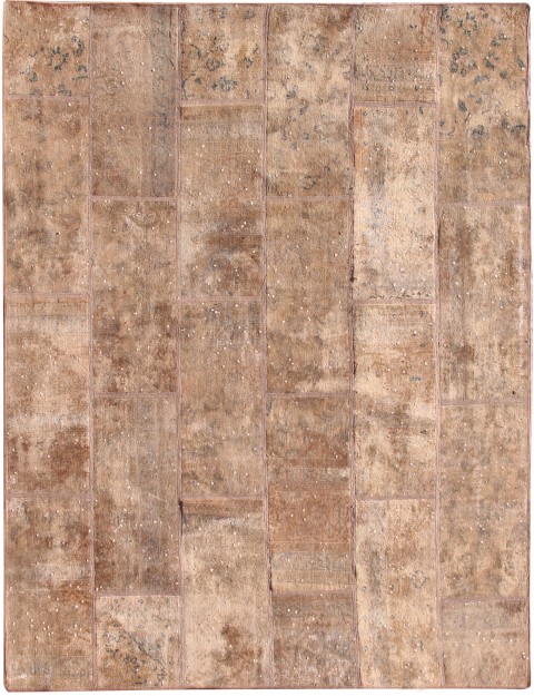 Beige Persien Retro Perserteppich 245 x 207 cm