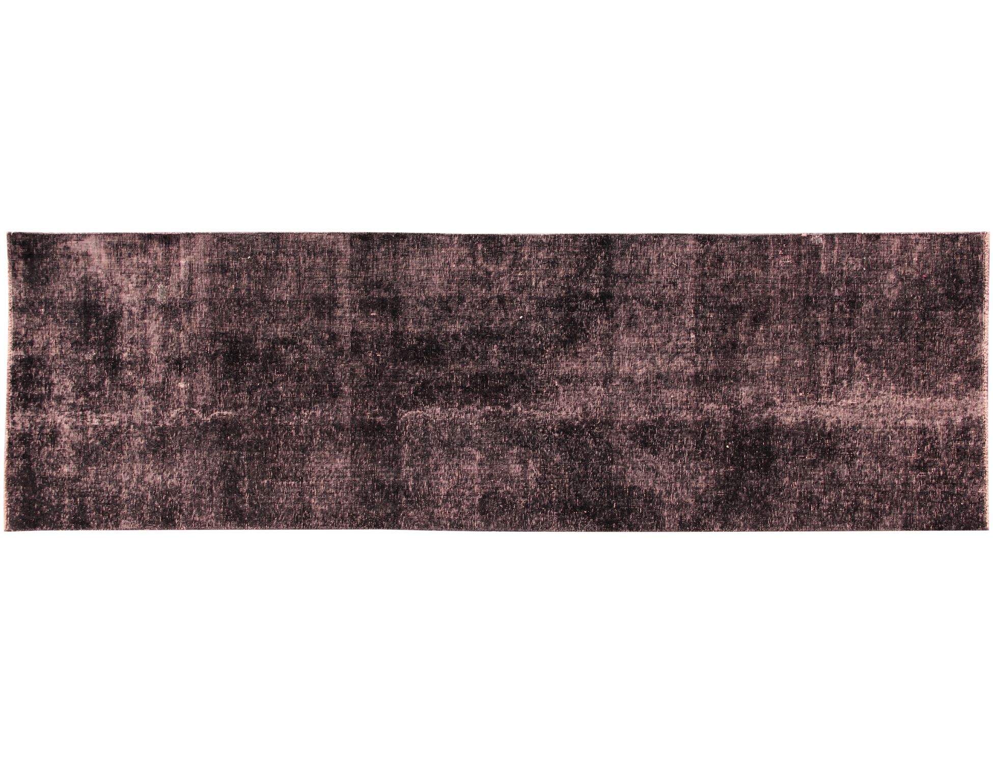 Black Persia Persian Vintage Carpet  311 x 96 cm
