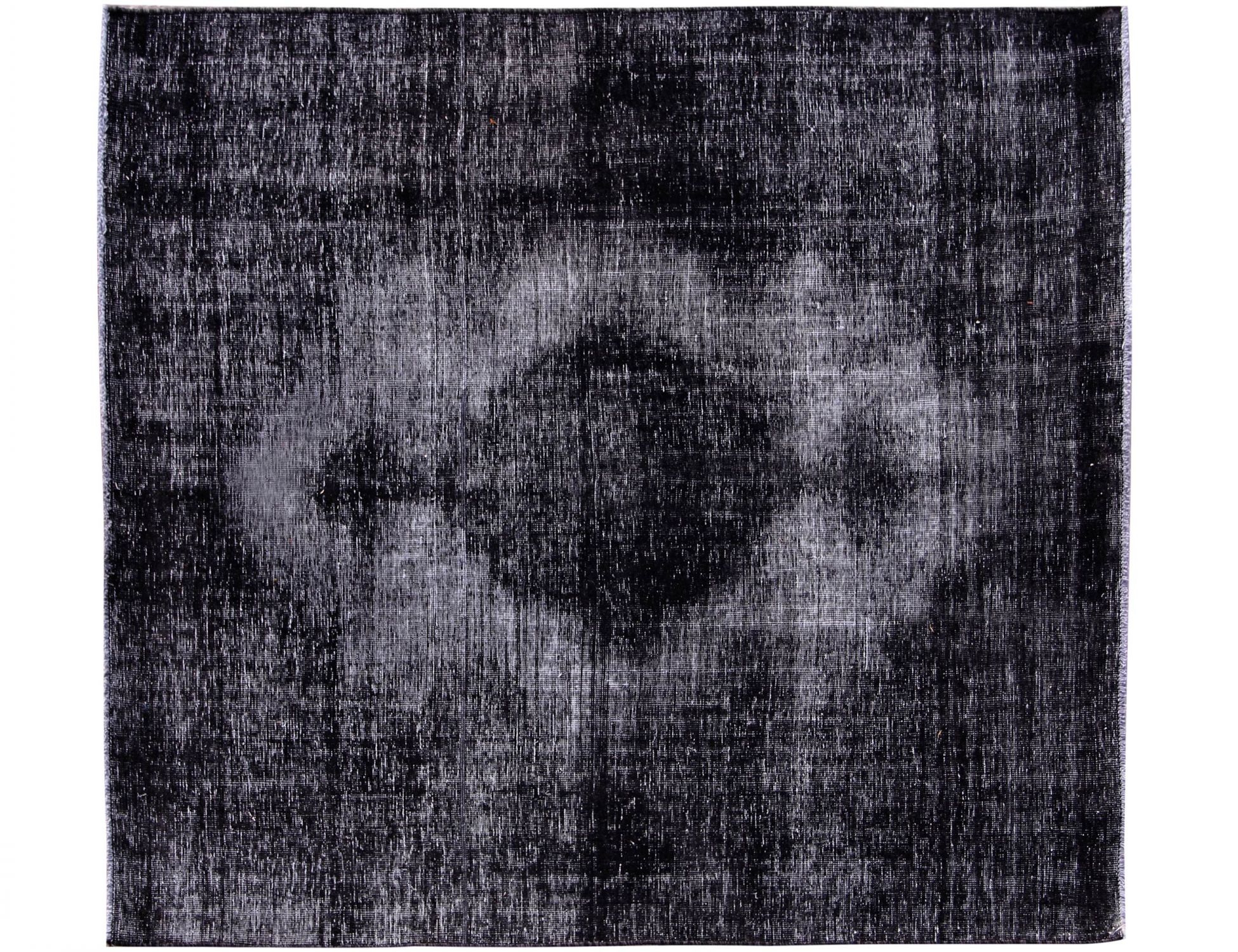 Tappeto vintage persiano  nero <br/>191 x 162 cm