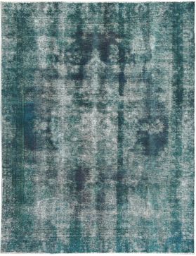 Persischer Vintage Teppich 273 x 181 türkis