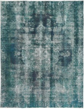 Tapis Persan vintage 273 x 181 turquoise