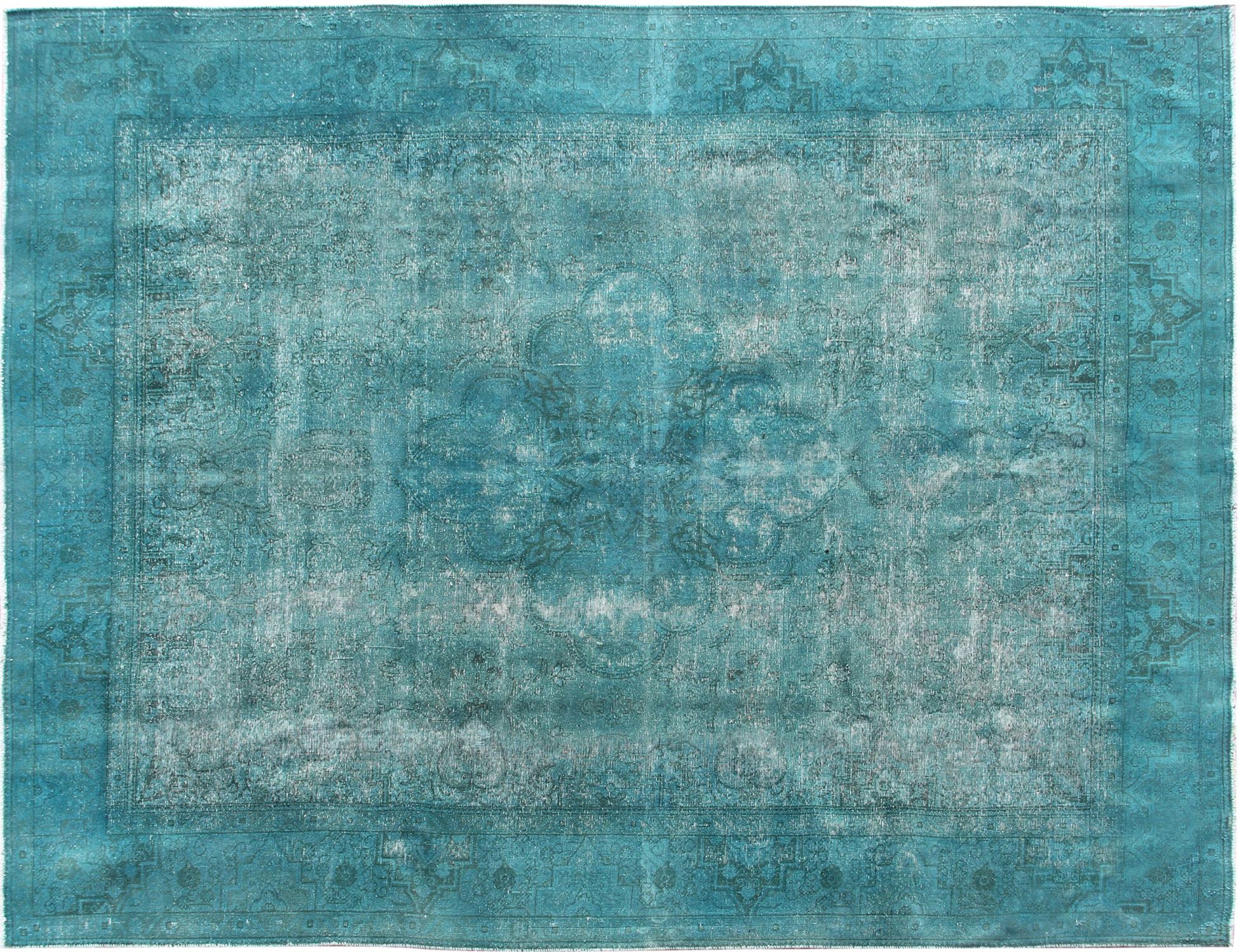 Tappeto vintage persiano  turchese <br/>400 x 300 cm