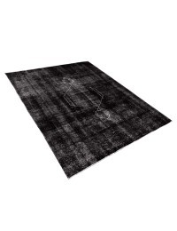 Zwarte  Perzië Perzisch Vintage Tapijt  290 x 190 cm