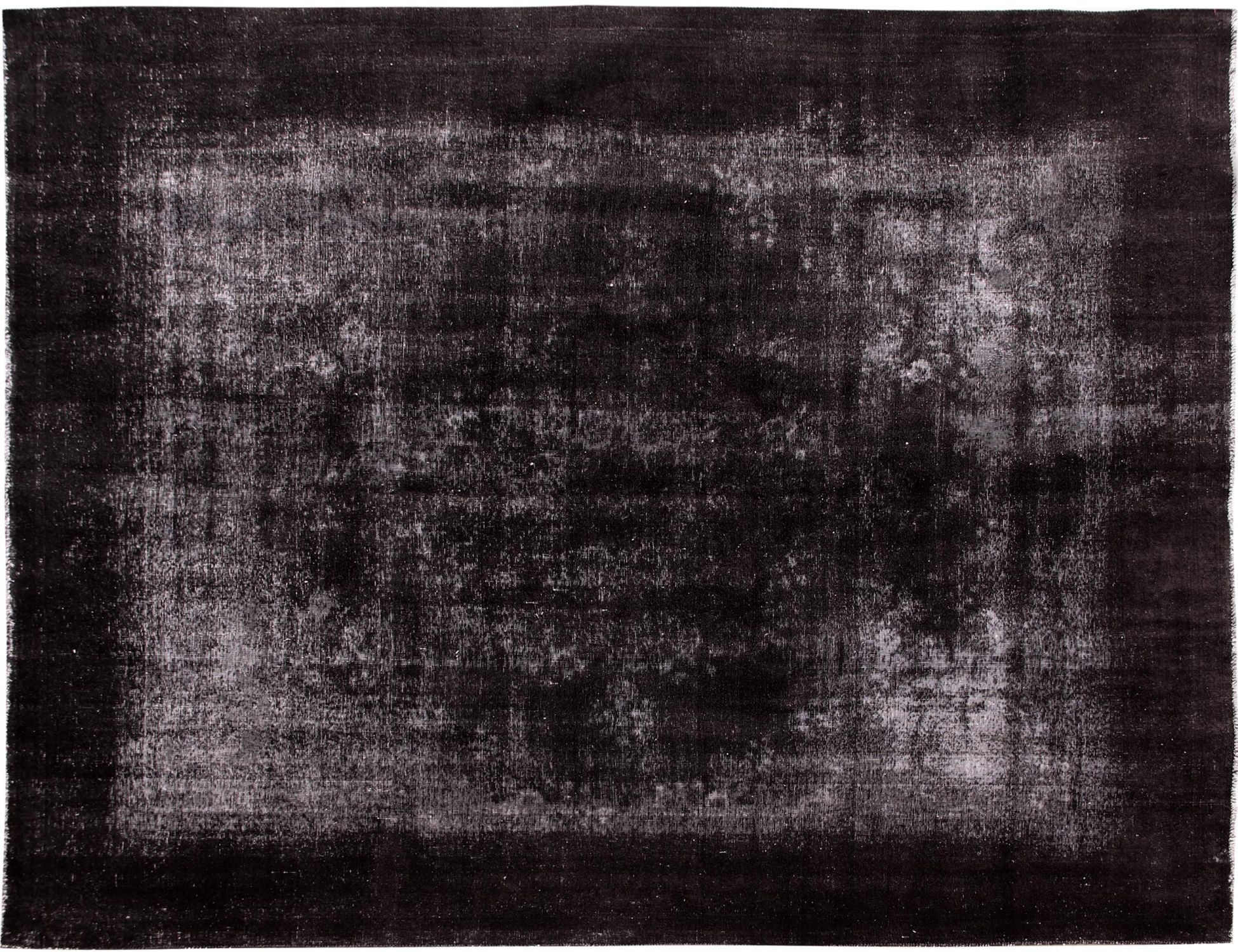 Persisk vintage matta  svart <br/>361 x 290 cm