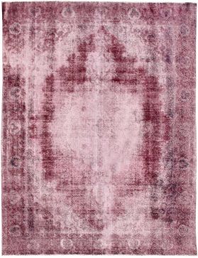 Persischer Vintage Teppich 384 x 280 lila