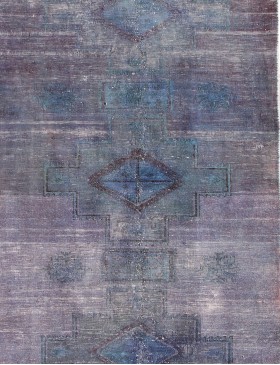 Blå Persien Persisk vintage matta  230 x 112 cm